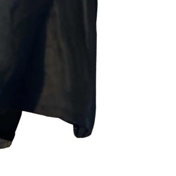 Reformation black sleeveless cropped silk tank top size L - Picture 4 of 7